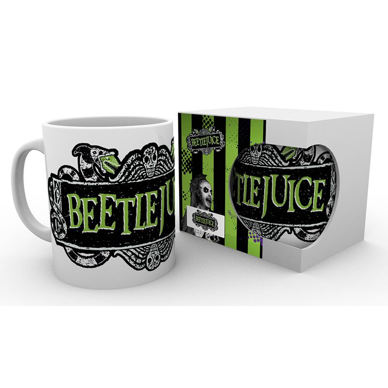 BEETLEJUICE - Mug - 320 ml - Logo - subli - Inspire Newquay