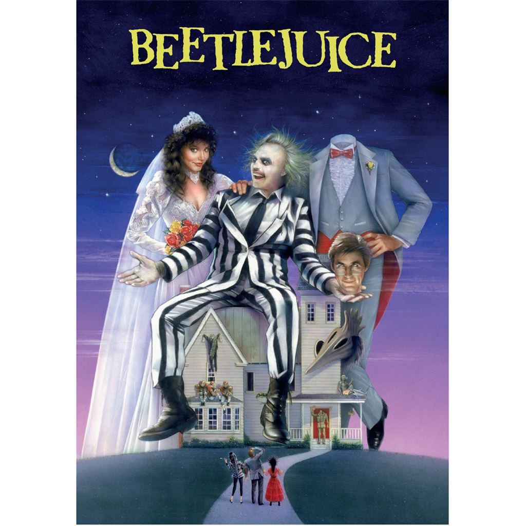 Beetlejuice (Recently Deceased) Postcard Print A6 - Inspire Newquay