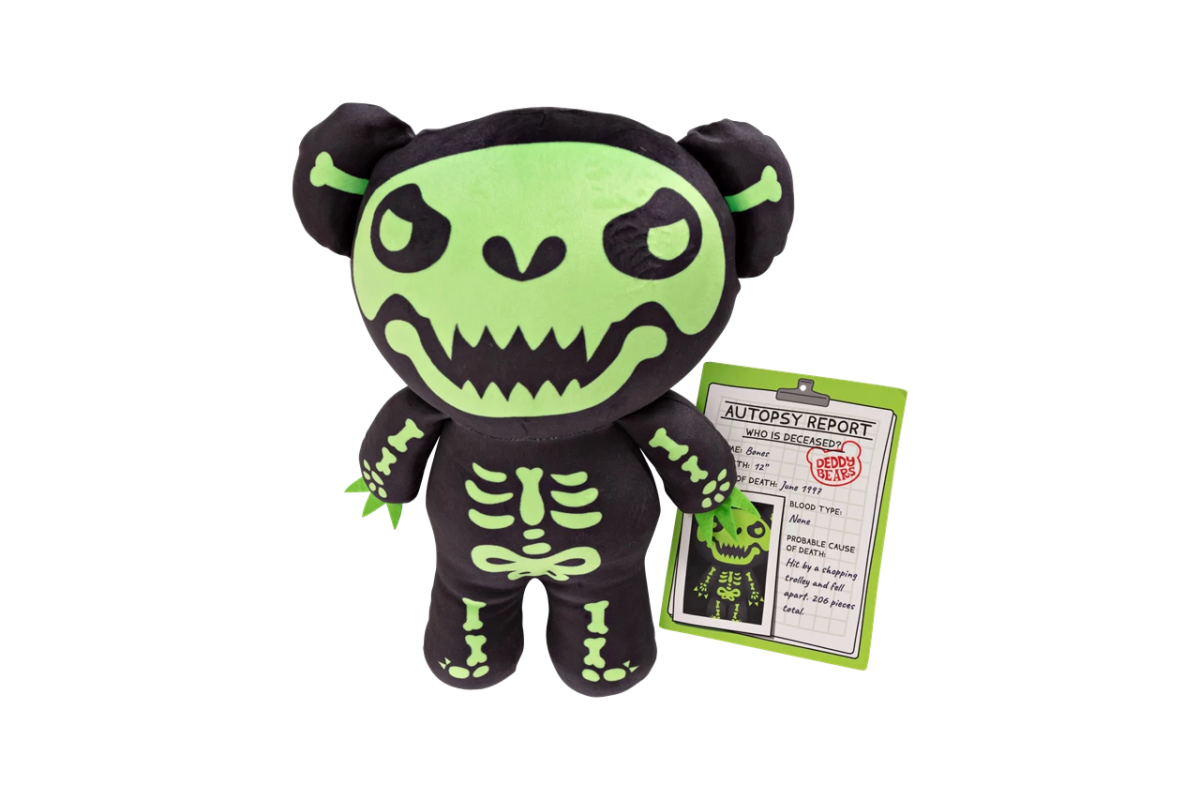 Bones Body Bag Deddy Bear Plush - Inspire Newquay