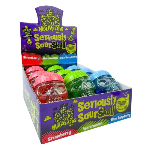 Candy Castle Mutations Seriously Sour Skull Gell - 100g (1 Supplied) - Inspire Newquay