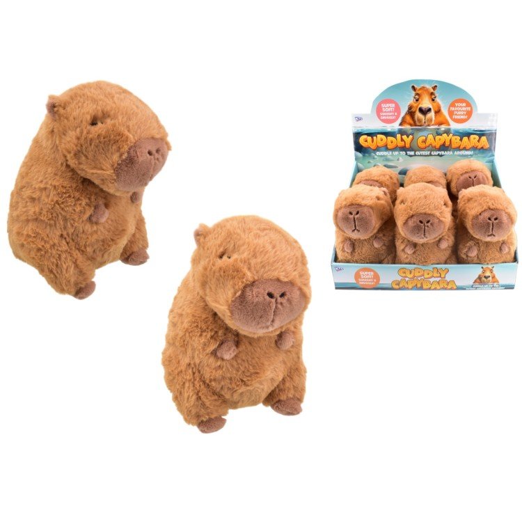 Capybara 20cm Plush (1 SUPPLIED) - Inspire Newquay