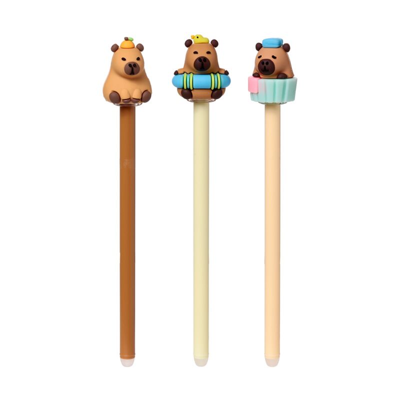Capybara Erasable Pen (1 RANDOM Supplied) - Inspire Newquay