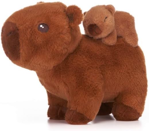 Capybara with Baby 25cm Plush Assortment (1 RANDOM Supplied) - Inspire Newquay