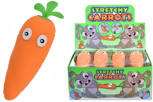 Carrot Squeeze Squishy Stretchy Toy - Inspire Newquay