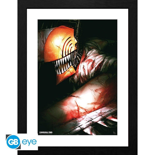 CHAINSAW MAN - Framed print "Chainsaw Man" (30x40) - Inspire Newquay