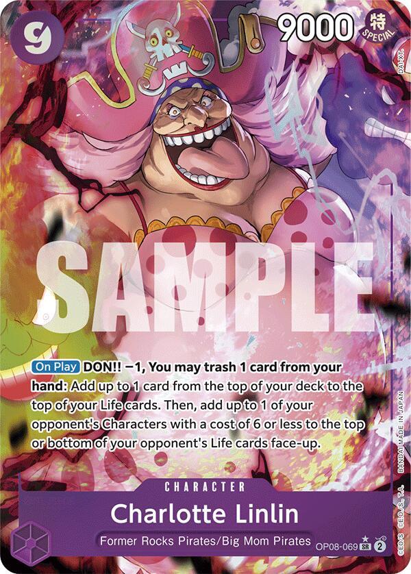 Charlotte Linlin (Parallel) Alt Art - Two Legends (OP08) One Piece TCG - Inspire Newquay