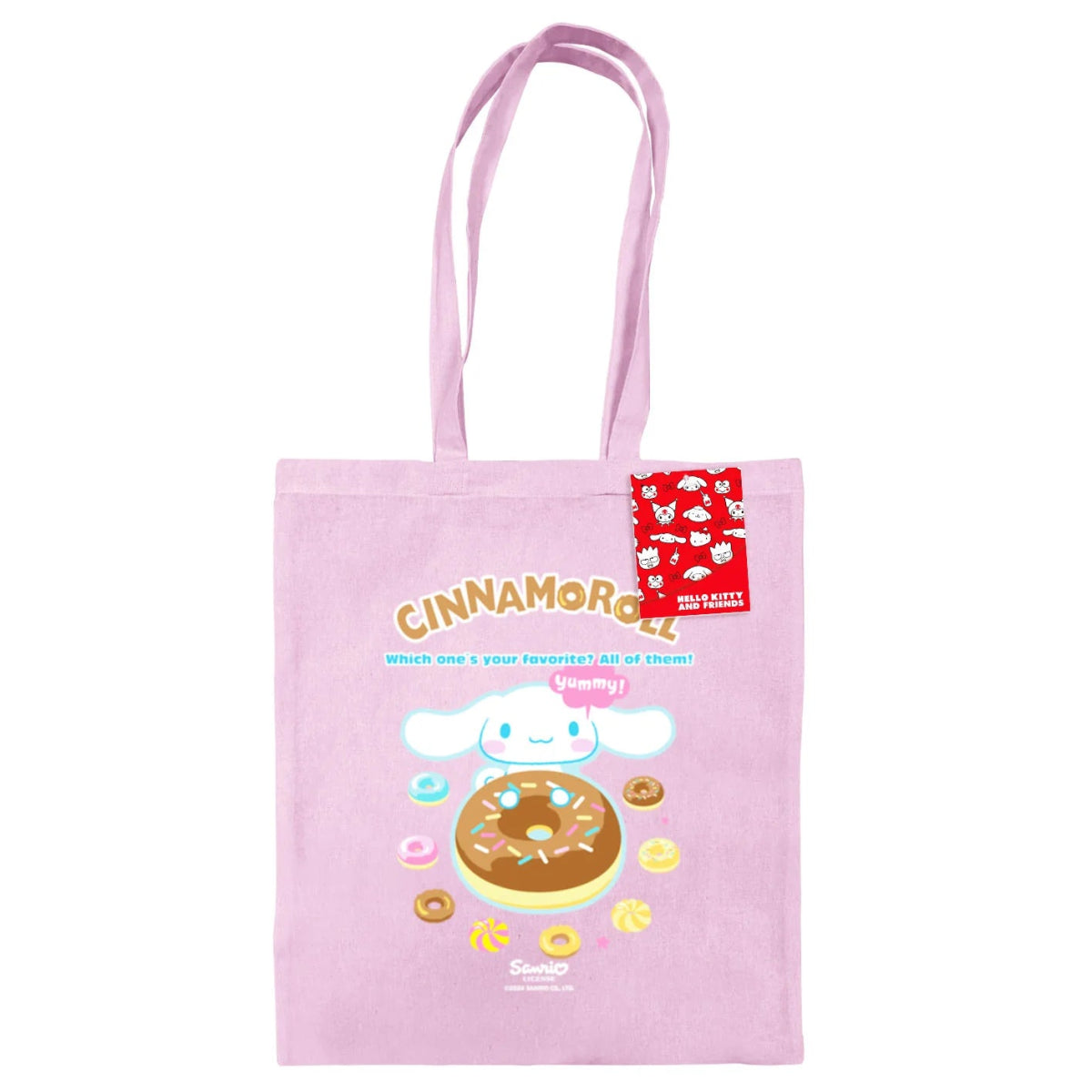 Cinnamoroll (Yummy) Light Pink Tote Bag - Inspire Newquay