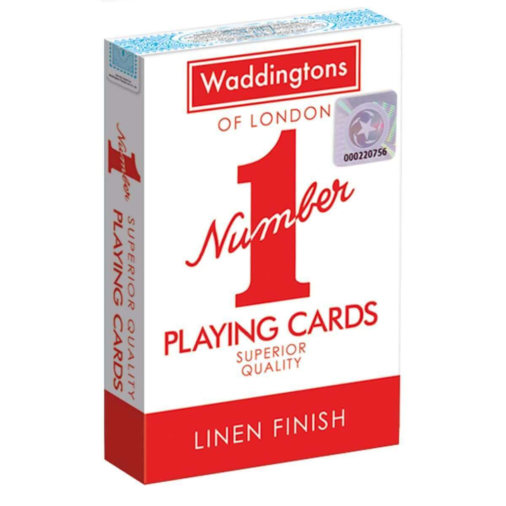 Classic Blue Waddingtons Number 1 Playing Cards (1 Random Supplied) - Inspire Newquay