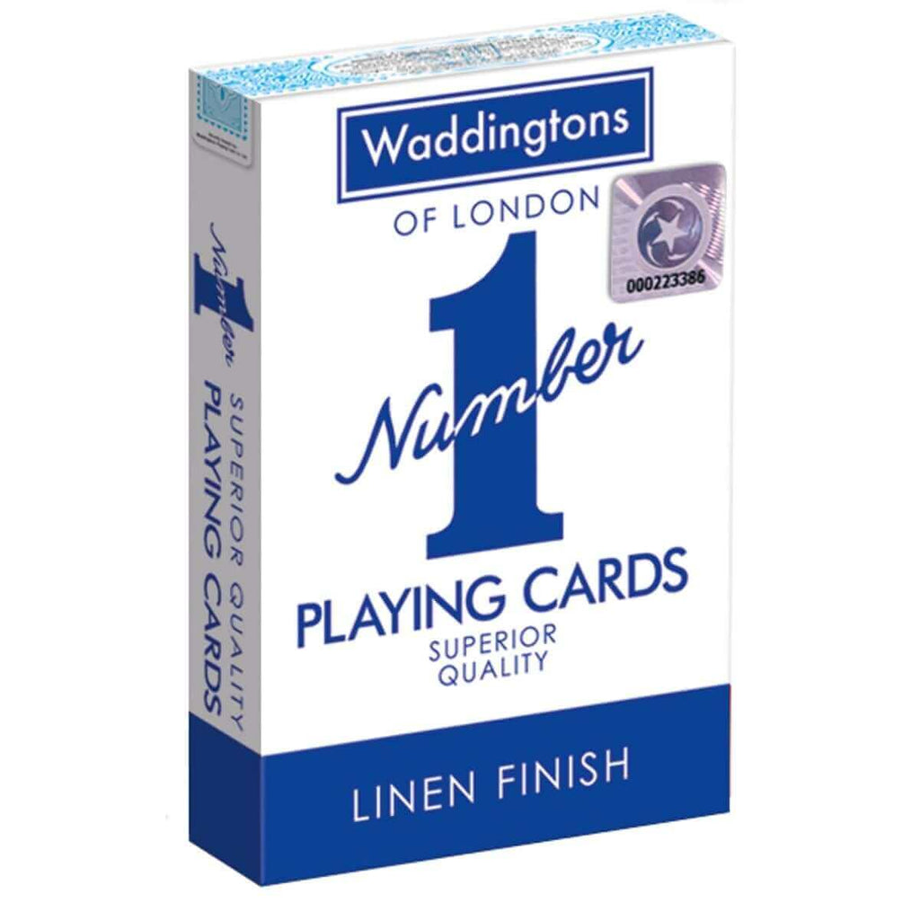 Classic Blue Waddingtons Number 1 Playing Cards (1 Random Supplied) - Inspire Newquay