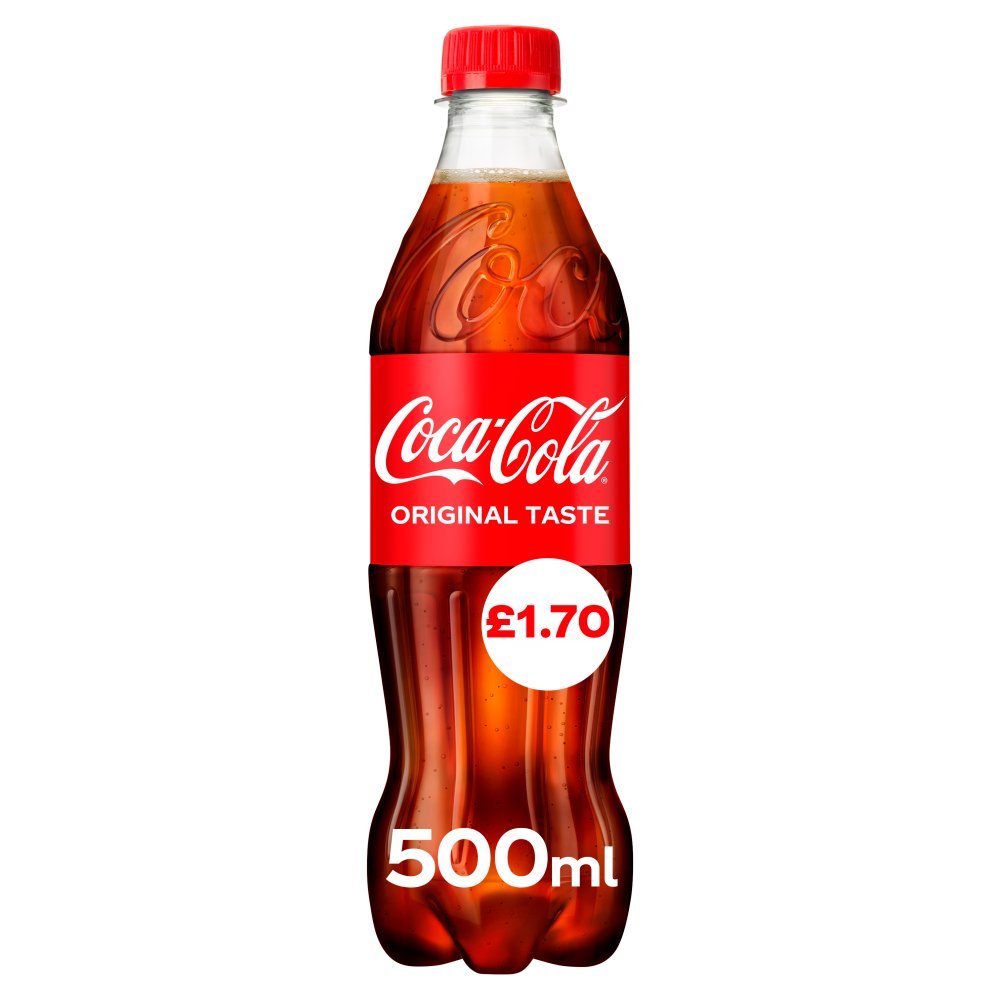 Coca - Cola Original Taste 500ml - Inspire Newquay