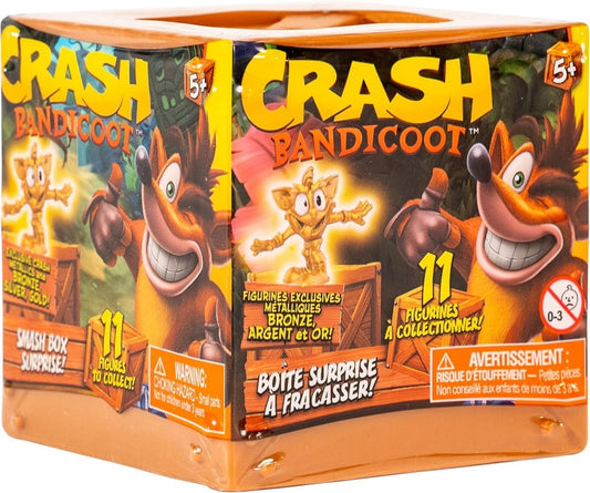 Crash Bandicoot 2.5" Smash Box Surprise (1 RANDOM Supplied) - Inspire Newquay