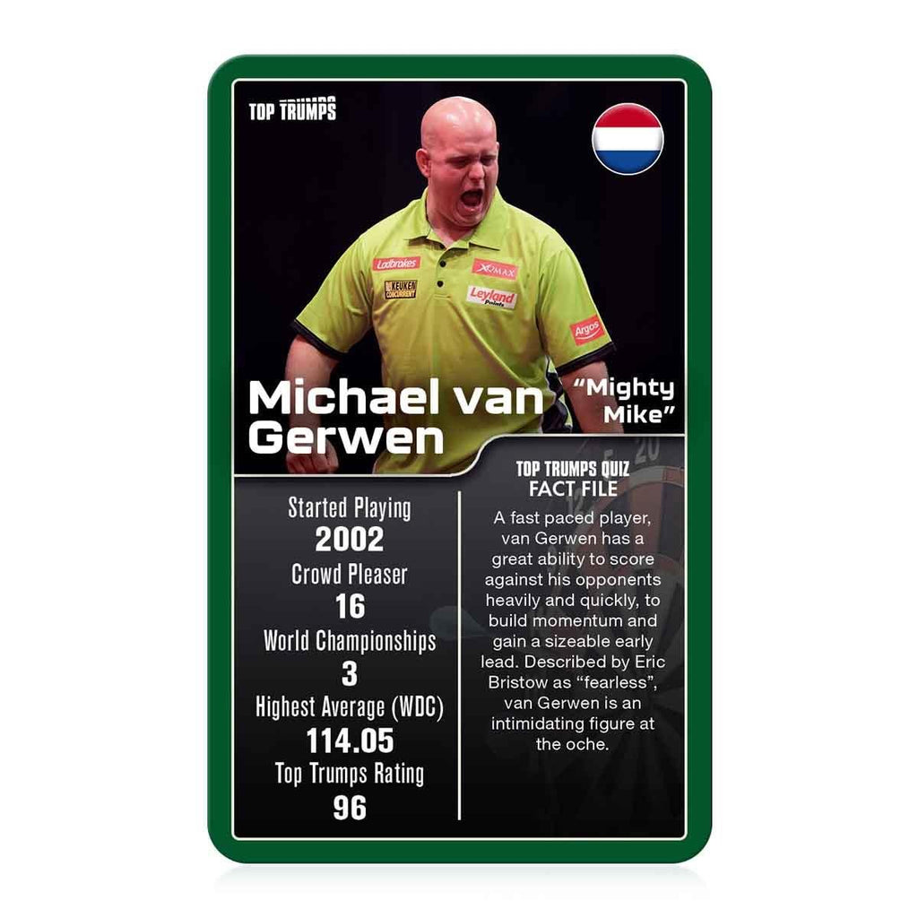 Darts Greats Top Trumps Card Game - Inspire Newquay