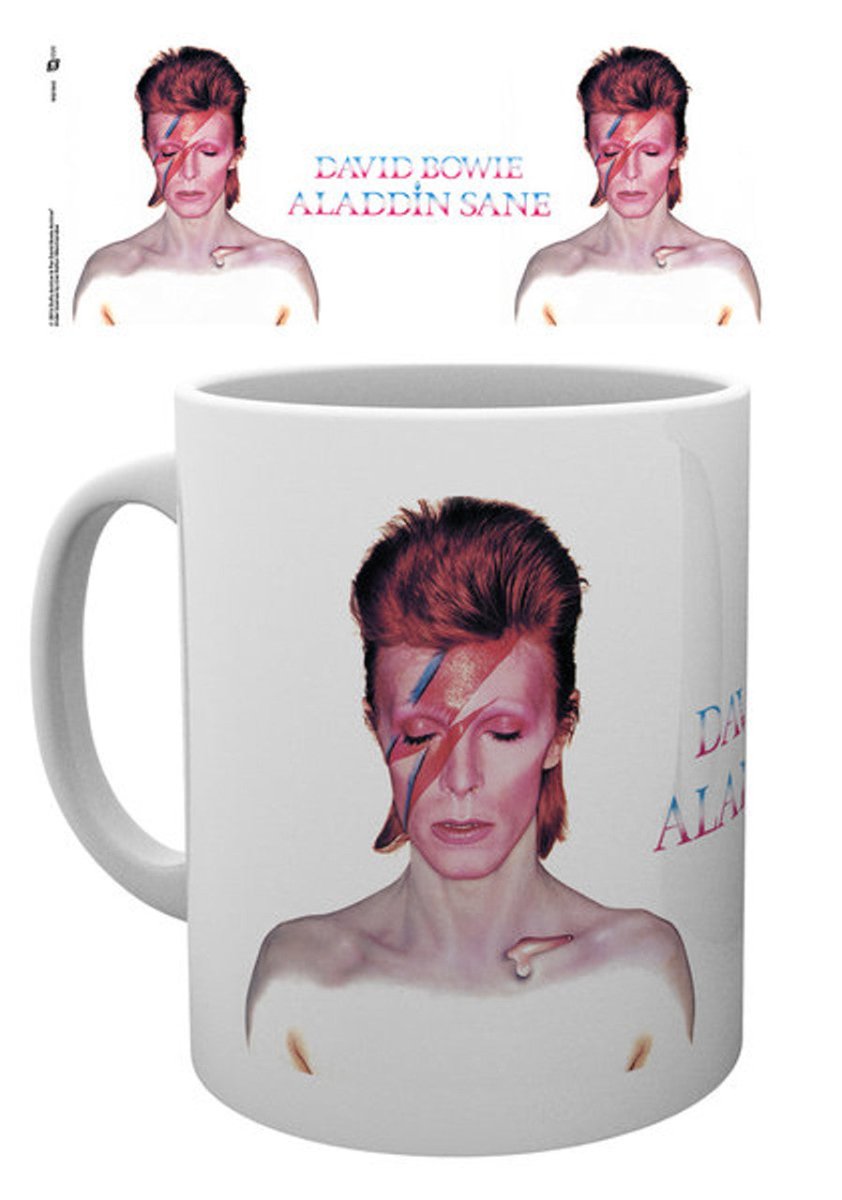 David Bowie Aladdin Sane Boxed Mug - Inspire Newquay