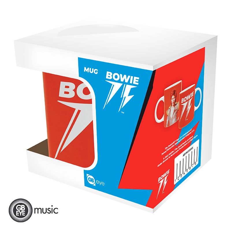 DAVID BOWIE - Mug - 320 ml - 75th Anniversary - Inspire Newquay