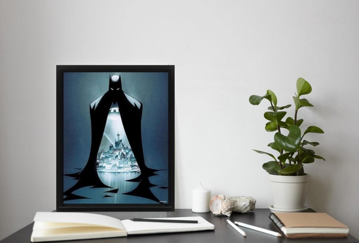 DC Comics Framed 3D Poster Batman Gotham Protector 26 x 20 cm - Inspire Newquay