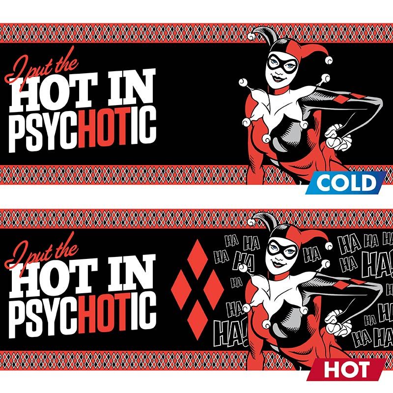DC COMICS - Mug Heat Change - 320 ml - Harley Quinn Psychotic - Inspire Newquay