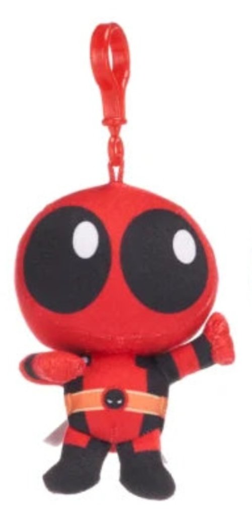 Deadpool 13cm Chibi Plush Bag Clips (Choice of 3) - Inspire Newquay