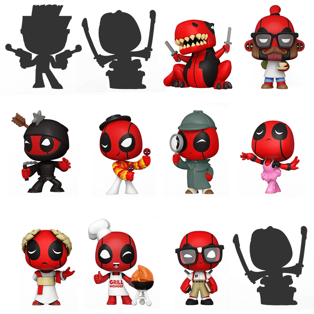 Deadpool: 30th Anniversary Mystery Minis (1 RANDOM Supplied) - Inspire Newquay