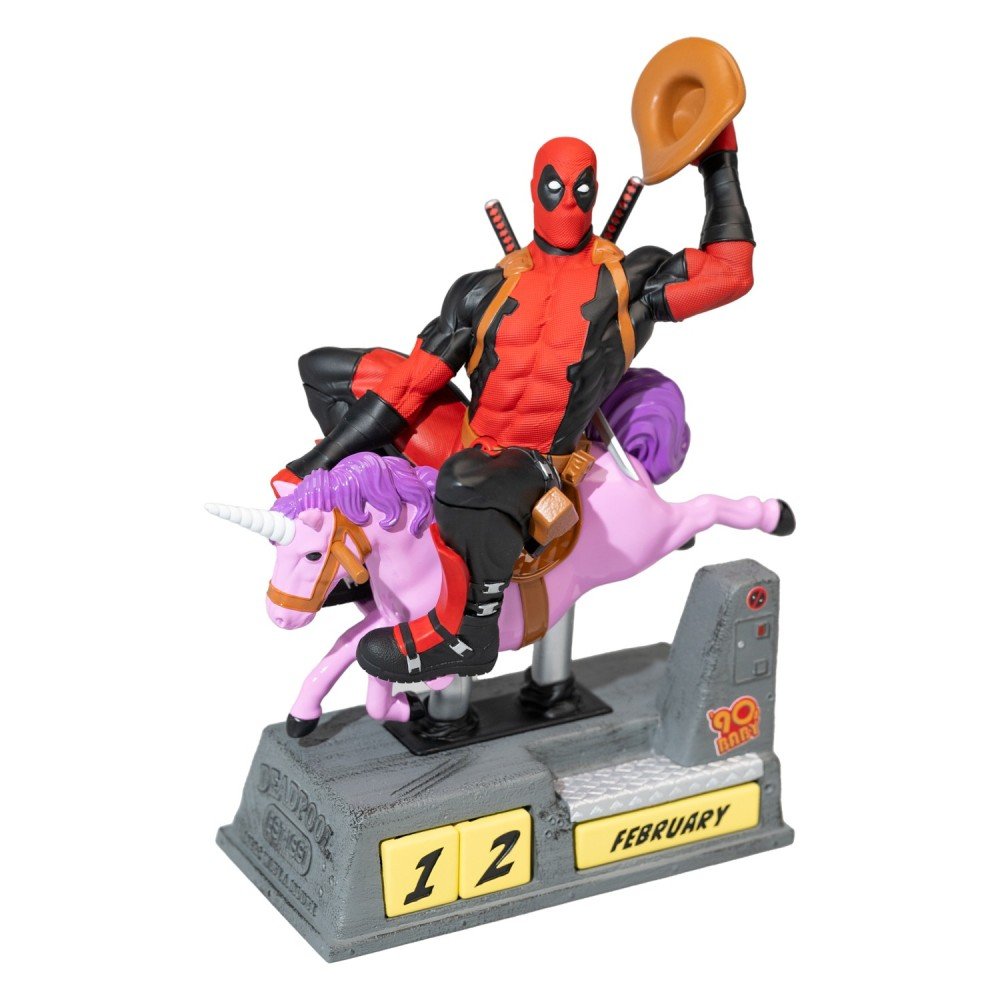 Deadpool 3D Perpetual Calendar - Inspire Newquay