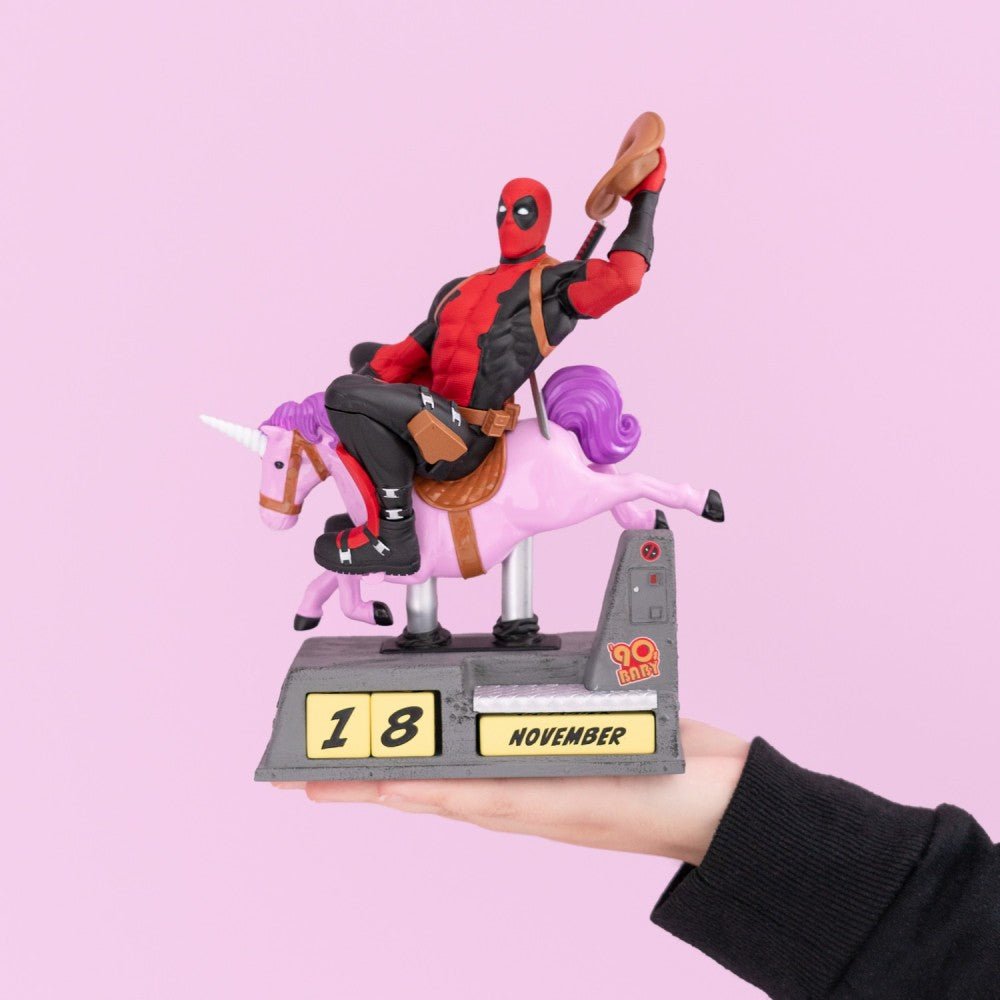 Deadpool 3D Perpetual Calendar - Inspire Newquay