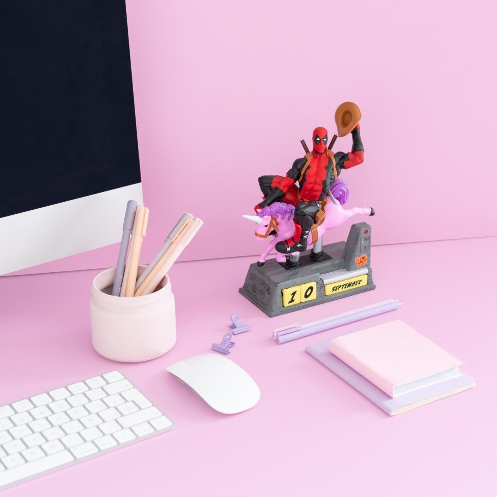 Deadpool 3D Perpetual Calendar - Inspire Newquay