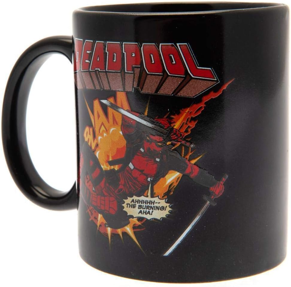 Deadpool (Merc Goals) Mug Coaster Keychain Gift Set - Inspire Newquay