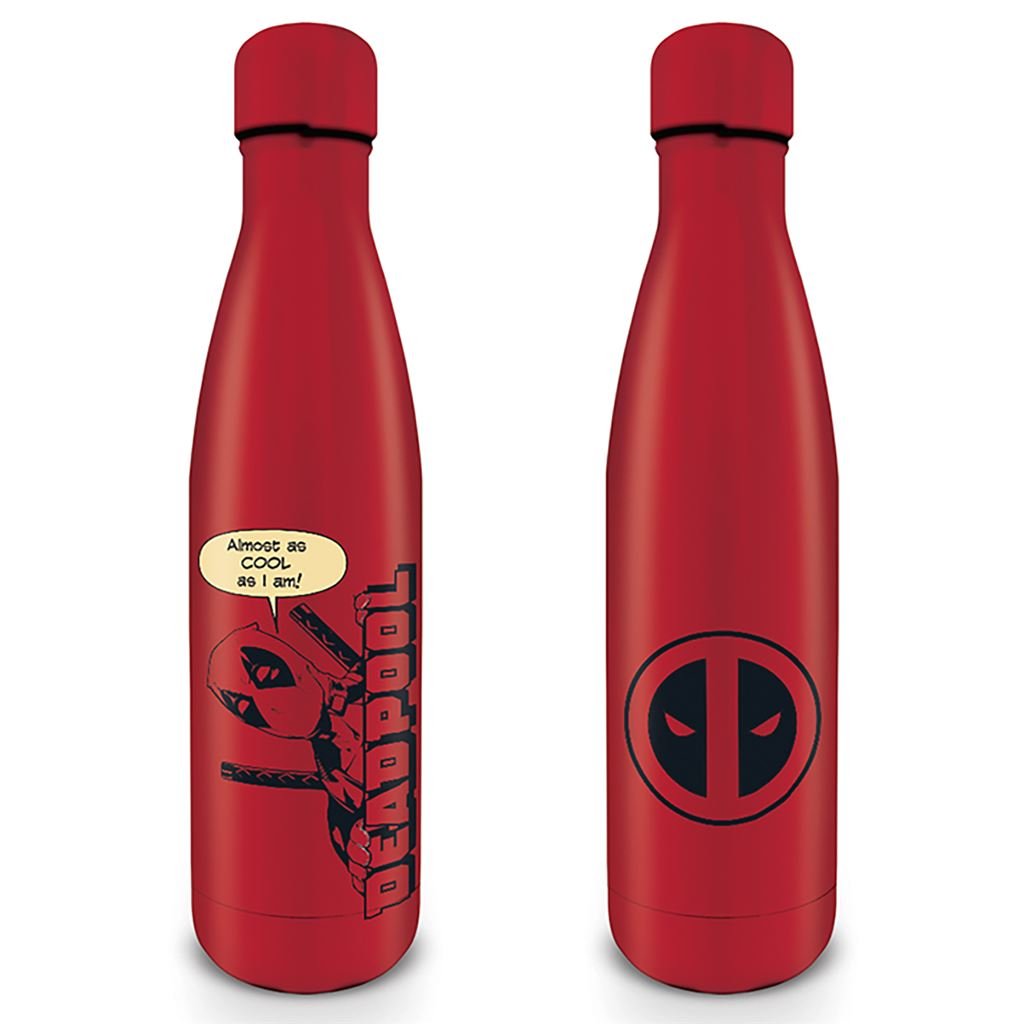 Deadpool - Peek-A-Boo Metal Drinks Bottle - Inspire Newquay