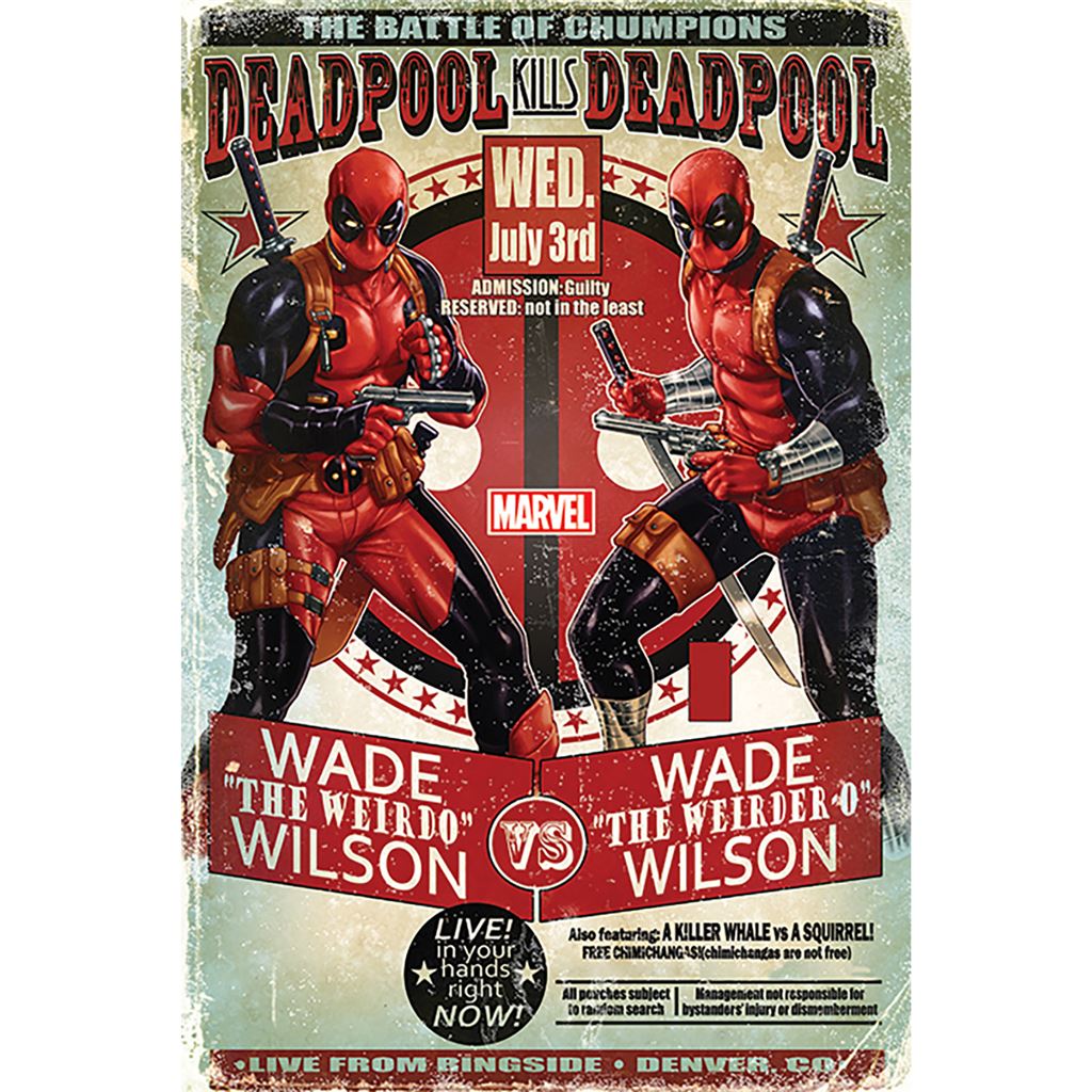 Deadpool (Wade Vs Wade) Maxi Poster - Inspire Newquay