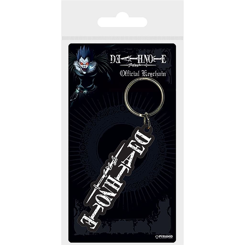 Death Note (Logo) Pvc Keychain - Inspire Newquay
