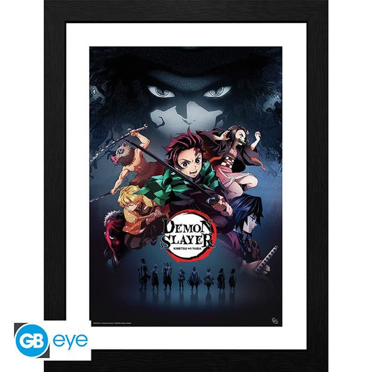 DEMON SLAYER Framed print Slayers - Inspire Newquay