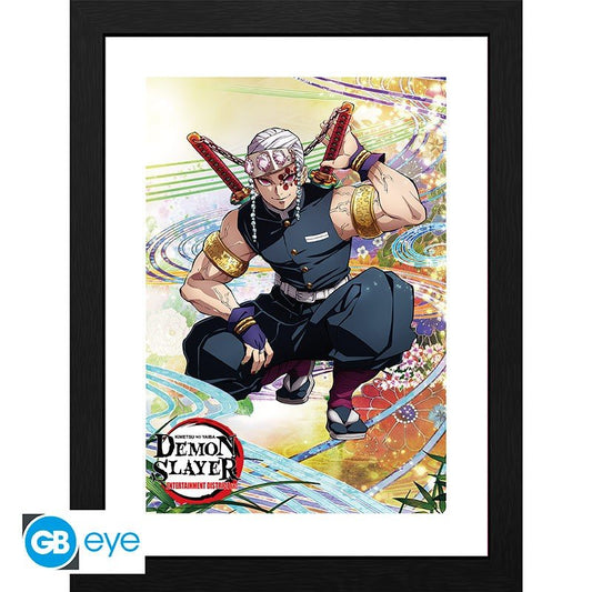 DEMON SLAYER Framed print Tengen - Inspire Newquay