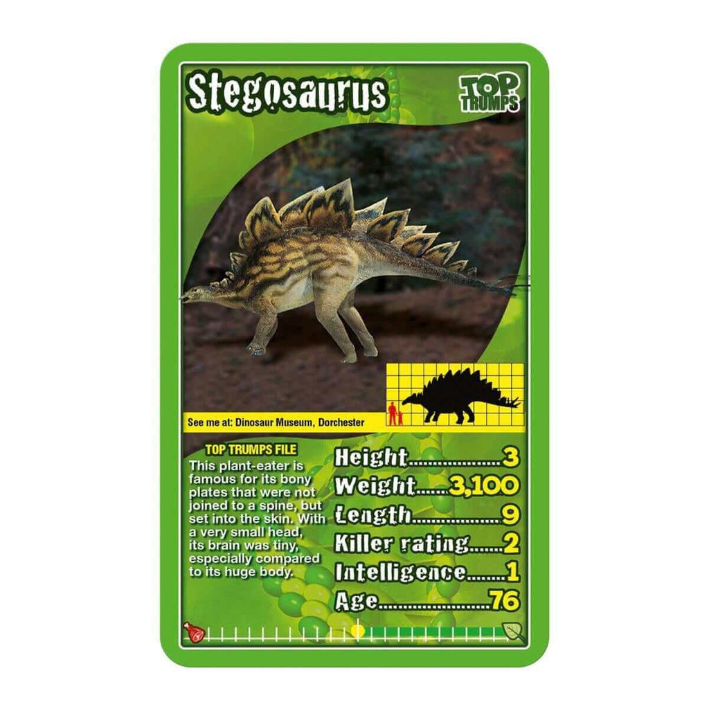 Dinosaurs Top Trumps Card Game - Inspire Newquay