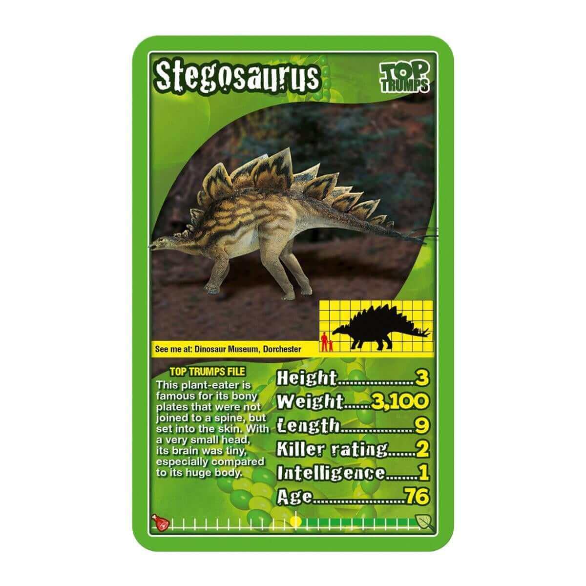 Dinosaurs Top Trumps Card Game - Inspire Newquay