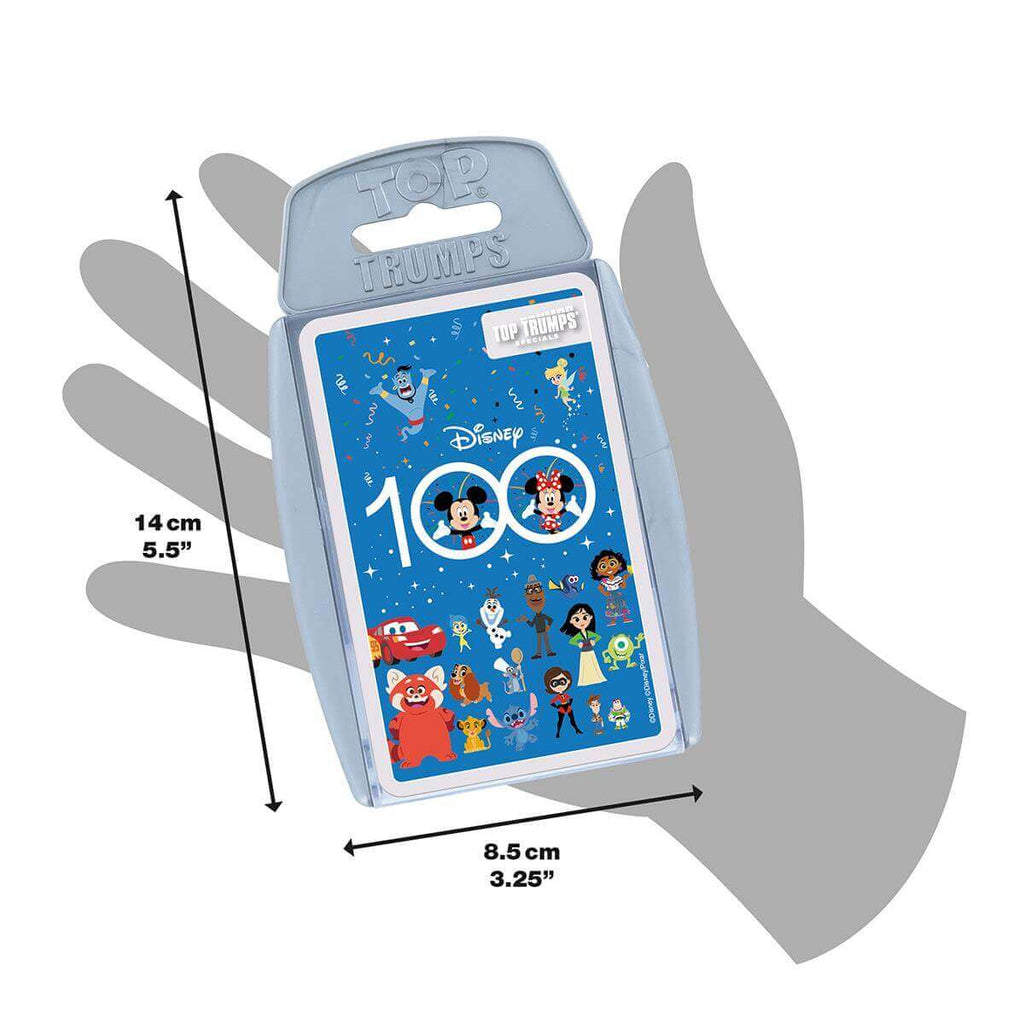 Disney 100 Top Trumps Card Game - Inspire Newquay