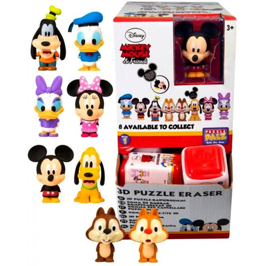 Disney Classics (Mickey & Friends) Puzzle Palz 3D Eraser (1ct) - Inspire Newquay