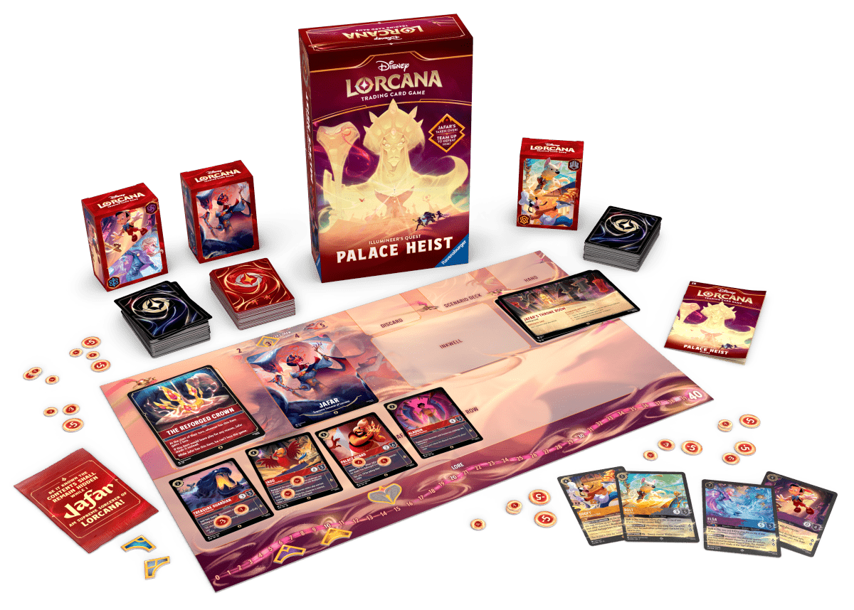 Disney Lorcana Reign of Jafar Illumineer's Quest 'Palace Heist' - Inspire Newquay