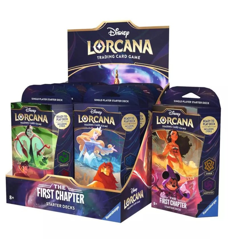Disney Lorcana TCG First Chapter: Starter Set Cruella De Vil and Aladdin - Inspire Newquay