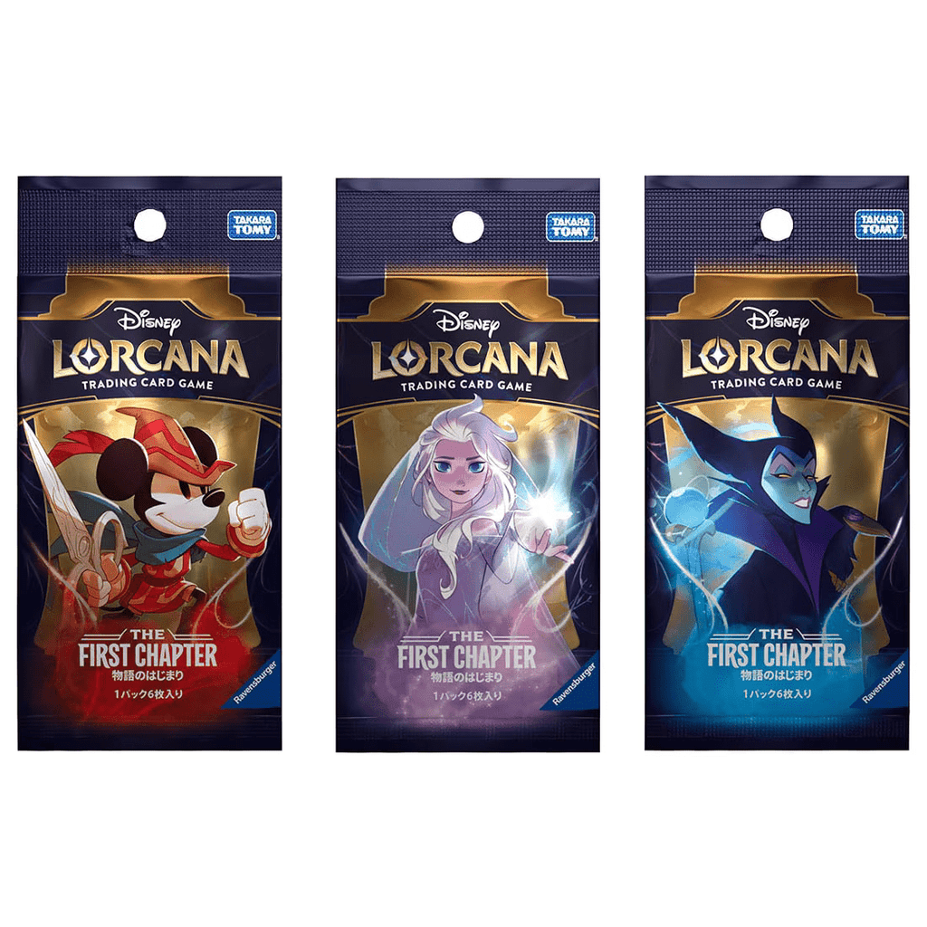 Disney Lorcana TCG Japanese Ver. Booster Pack THE FIRST CHAPTER (1ct) - Inspire Newquay