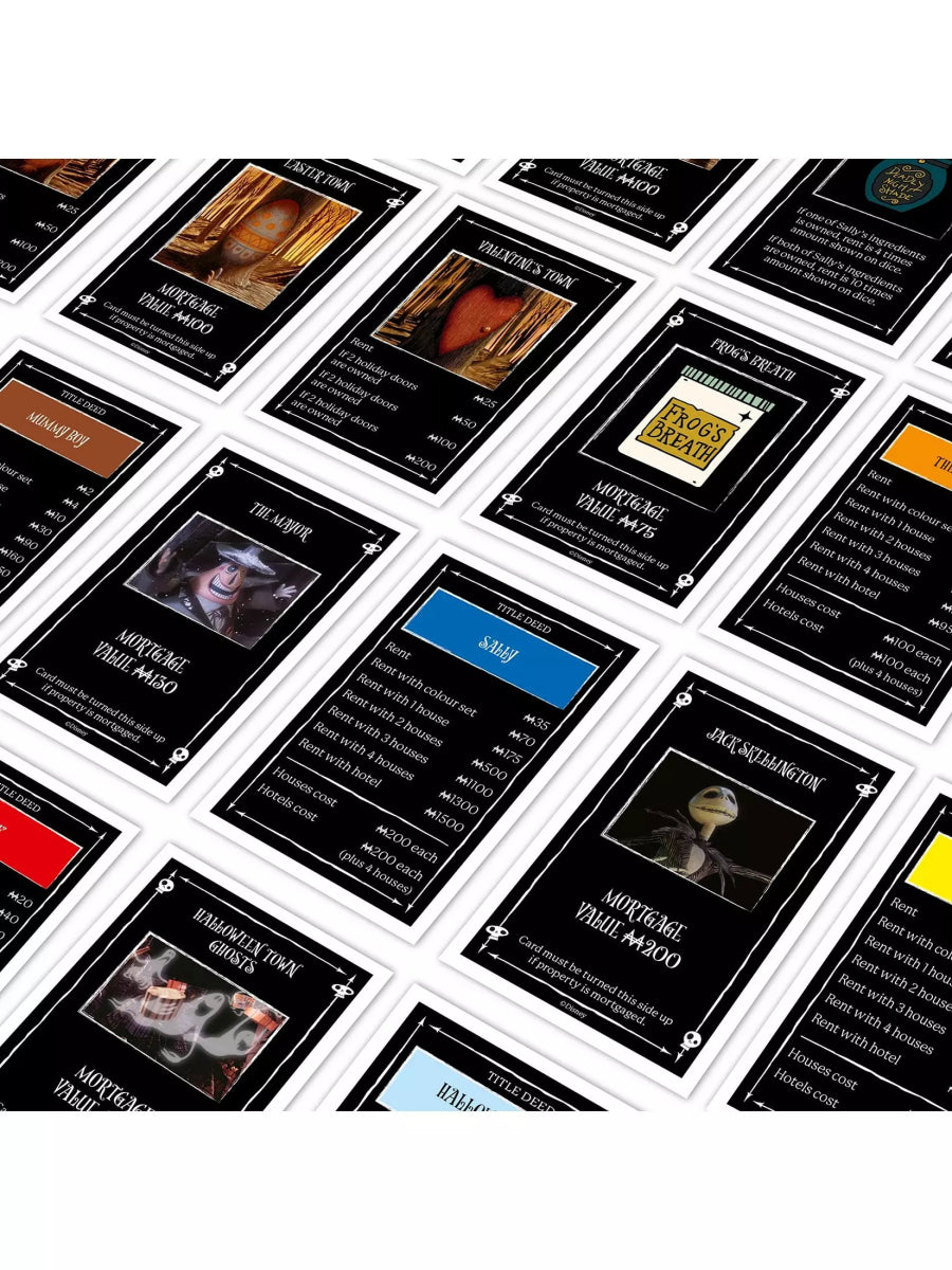 Disney Nightmare Before Christmas Monopoly (2024) - Inspire Newquay