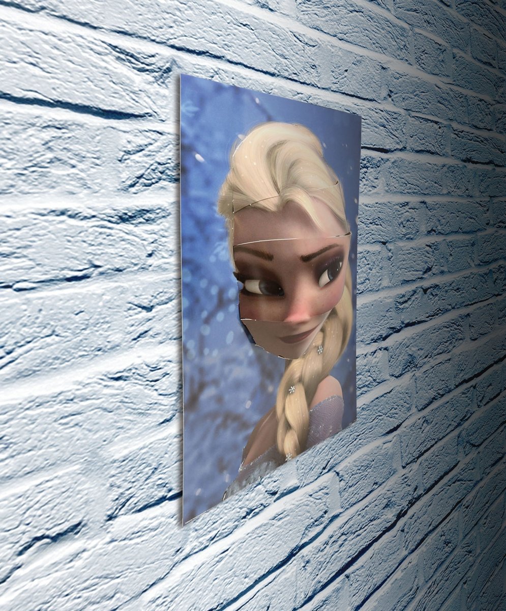 Disney Princess (Elsa) 3D Poster (Popheads) - Inspire Newquay