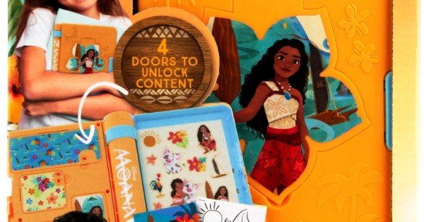 Disney Princess Moana 2 Secret Journal Craft Set - Inspire Newquay