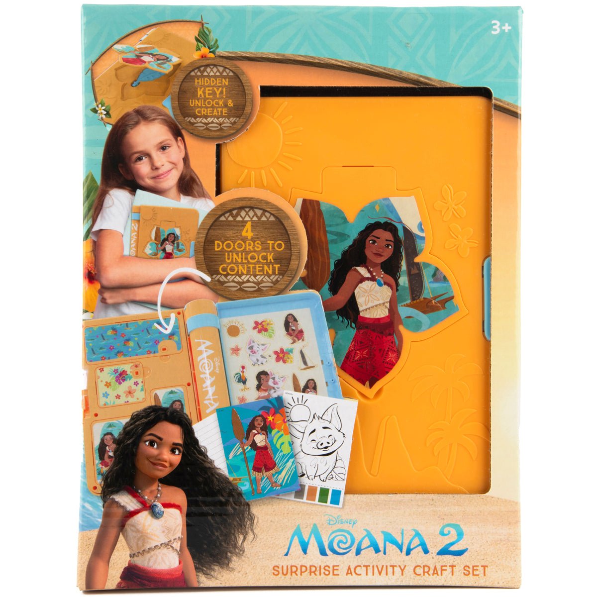 Disney Princess Moana 2 Secret Journal Craft Set - Inspire Newquay