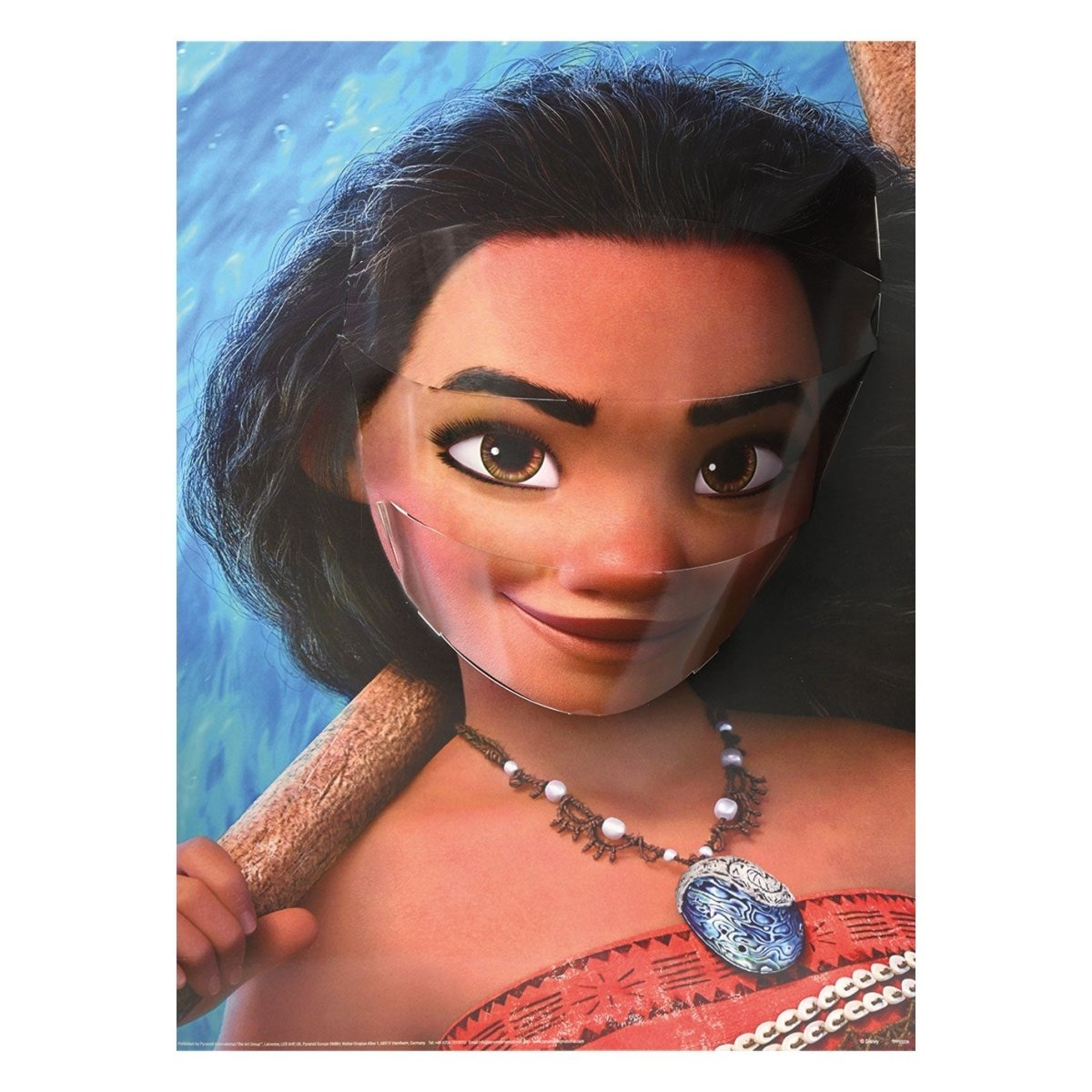 Disney Princess (Moana) 3D Poster (Popheads) - Inspire Newquay
