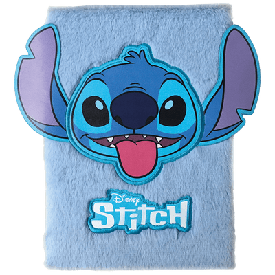 Disney Stitch A5 Plush Notebook - Inspire Newquay