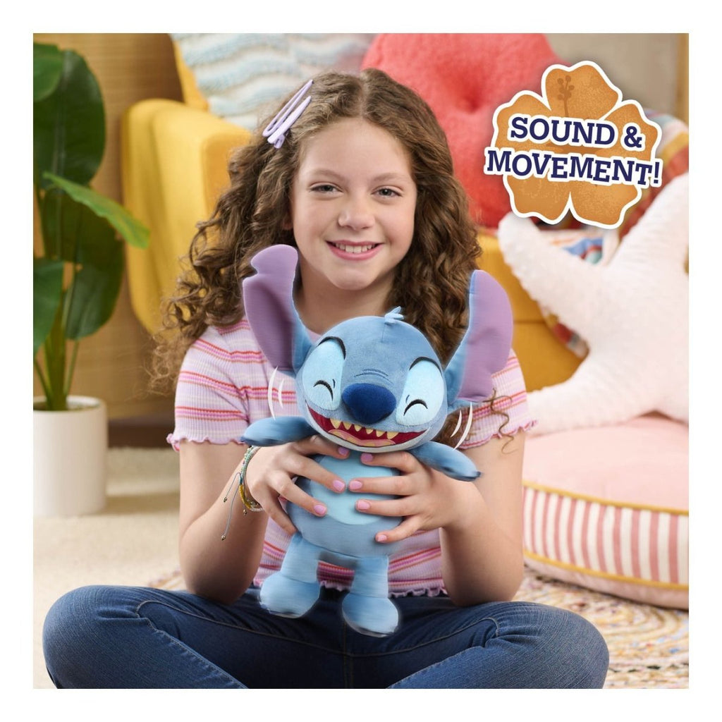 Disney Stitch Crack Me Up Stitch Interactive Plush Toy - Inspire Newquay