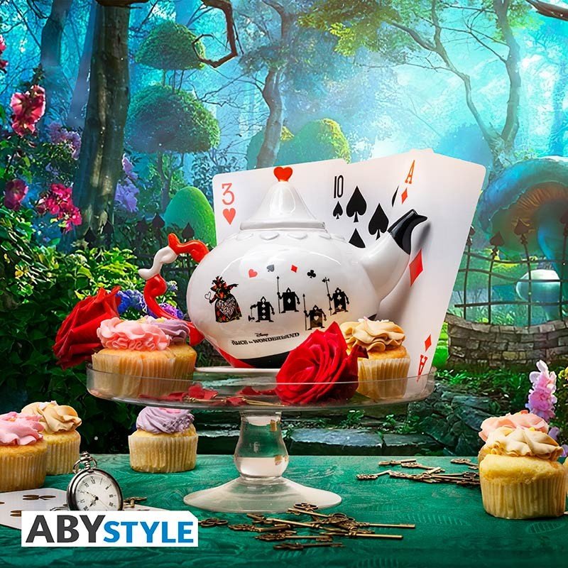 DISNEY - Teapot - Alice in Wonderland - Queen of Hearts - Inspire Newquay