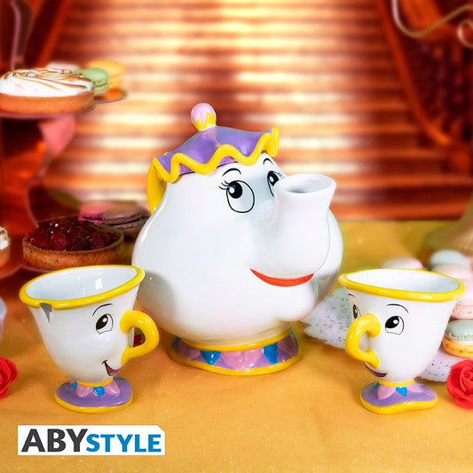 DISNEY - Teapot set - Mrs. Potts and Chip - Inspire Newquay