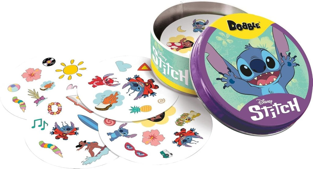 Dobble Lilo and Stitch | Family Card Game | Ages 6+ | 2 - 8 Players - Inspire Newquay