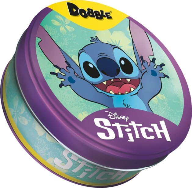 Dobble Lilo and Stitch | Family Card Game | Ages 6+ | 2 - 8 Players - Inspire Newquay