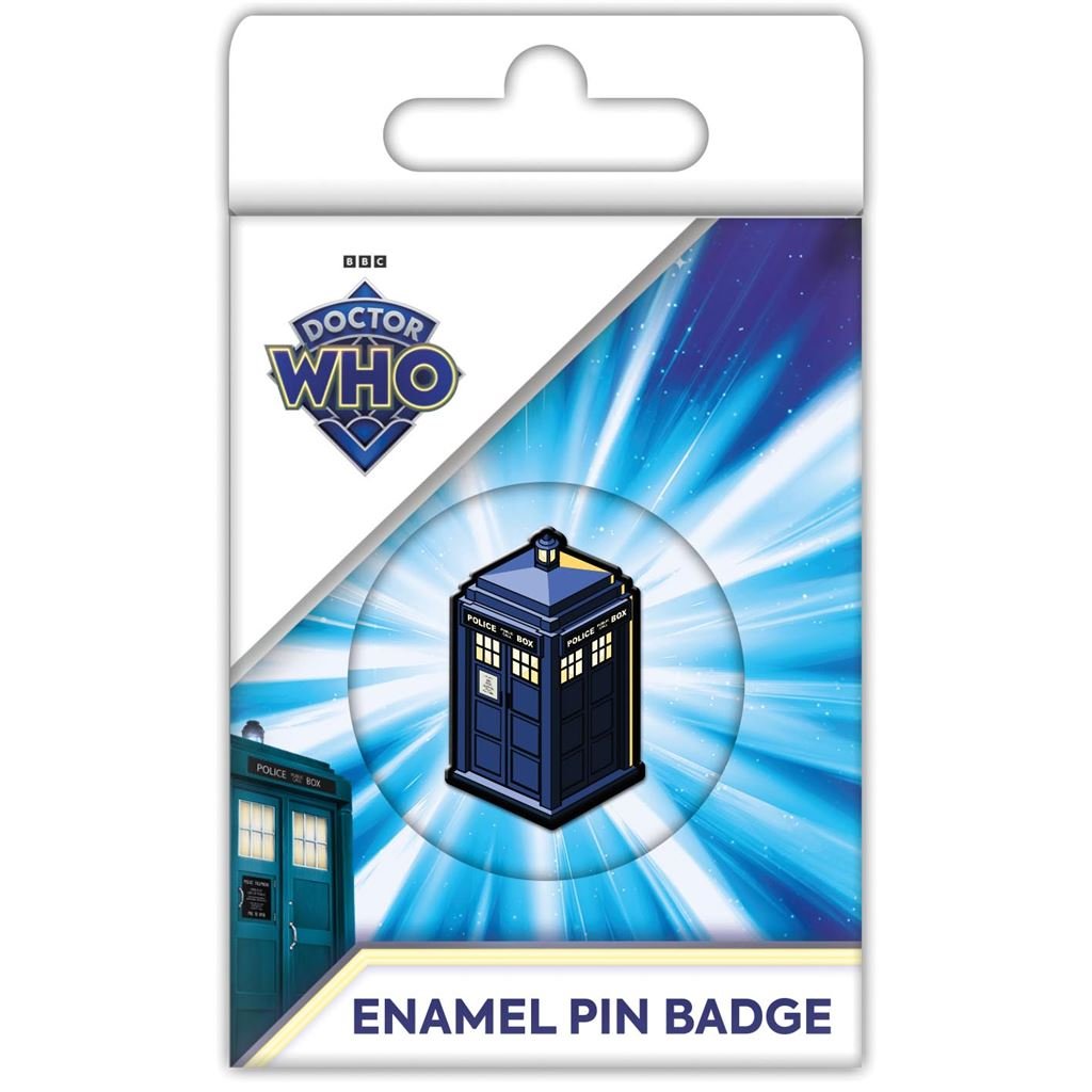 Doctor Who (Tardis) Enamel Pin Badge - Inspire Newquay